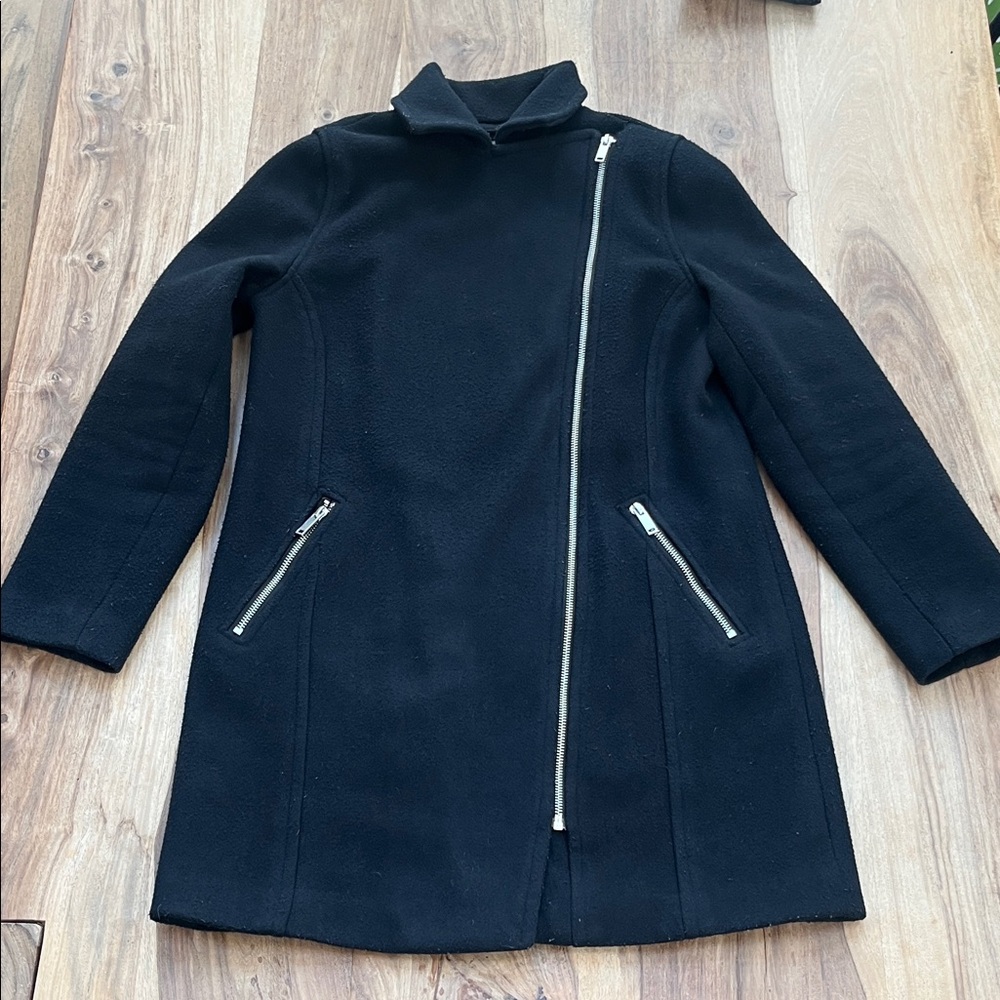 Old Navy Women’s Black Coat - Picture 2 of 8